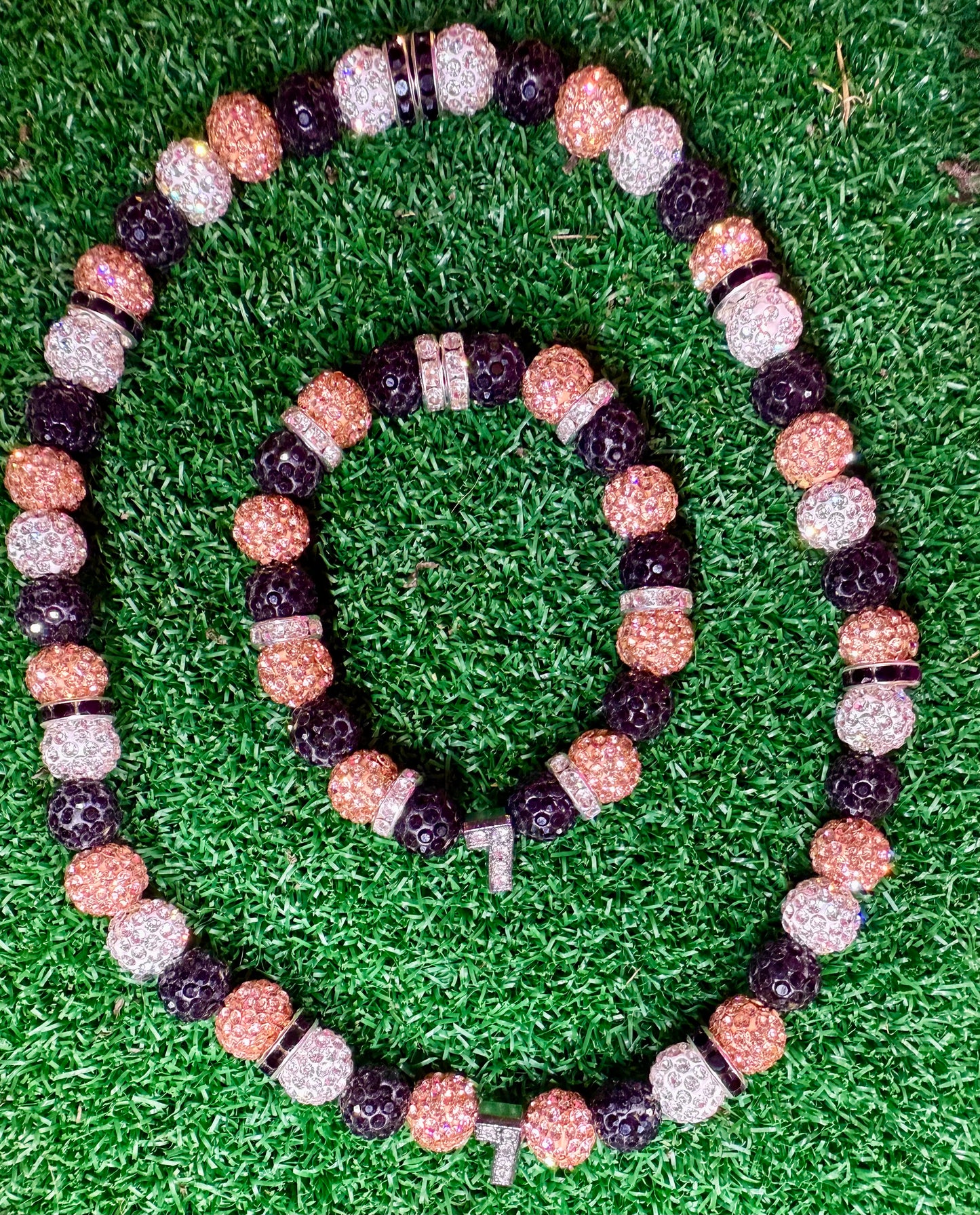 Custom Fan Bracelet | Number or Initials