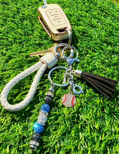 Custom Fan Keychain | Number or Initials