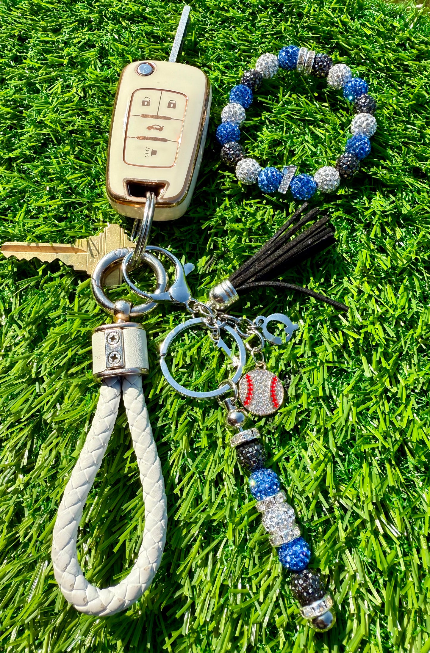 Custom Fan Keychain | Number or Initials