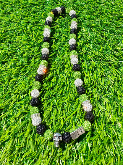 Custom Player Necklace | Cedar Creek Cobras Halloween