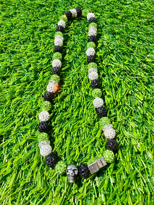 Custom Player Necklace | Cedar Creek Cobras Halloween