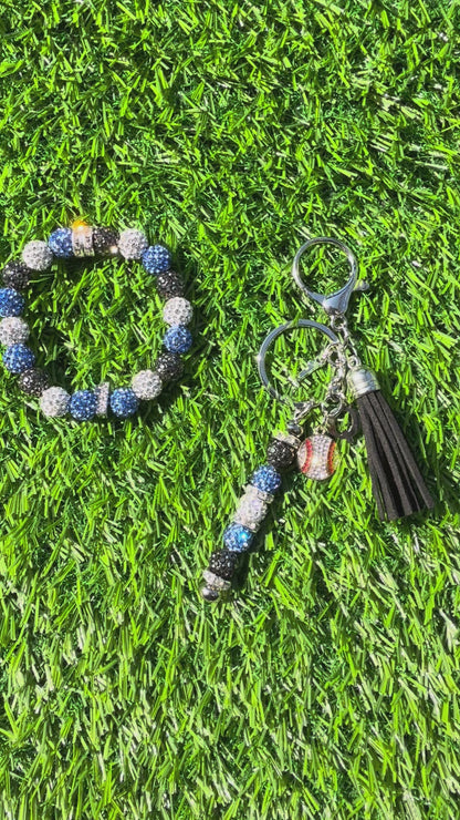 Custom Fan Bracelet | Number or Initials